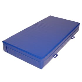 blaue Weichbodenmatte, 300x200cm, von SPORTMATTEN-direkt